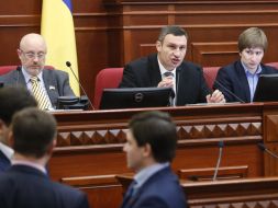 Vitaliy Klichko and Aleksey Reznikov