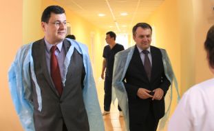 Aleksandr Kvitashvili and Oleg Synyutka