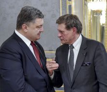 Petro Poroshenko and Leszek Balcerowicz