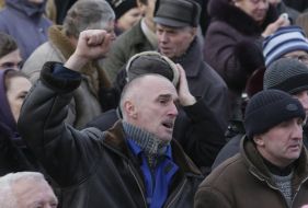 The participants of the national veche