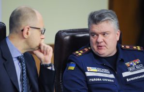 Arseniy Yatsenyuk and Sergey Bochkovskiy