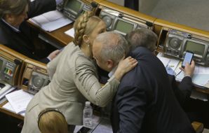 Юлия Тимошенко и Игорь Гринив