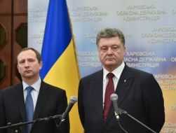 Petr Poroshenko and Igor Rainin