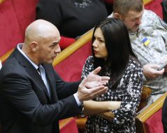 Vyacheslav Konstantinovskiy and Victoria Syumar