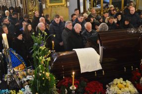 Церемония прощания с Андреем Кузьменко