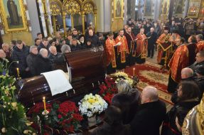 Церемония прощания с Андреем Кузьменко