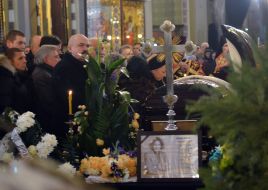 Церемония прощания с Андреем Кузьменко