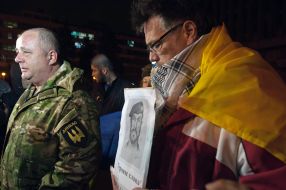 In Zaporozhia honored the memory Munayev Isa, who was killed in the area of ATO