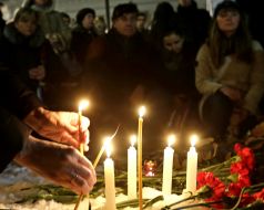 Action honoring the memory of dead soldiers