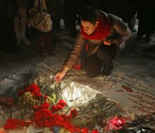 Action honoring the memory of dead soldiers