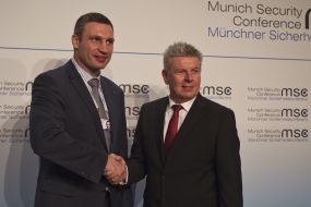 Віталій Кличко та Дітер Райтер