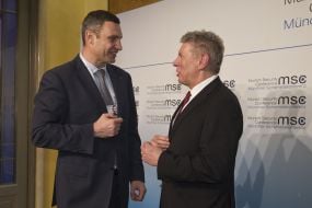 Віталій Кличко та Дітер Райтер