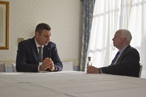 Віталій Кличко та Джон Маккейн