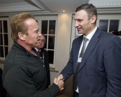 Віталій Кличко та Арнольд Шварценеггер