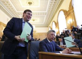 Yuriy Lutsenko and Yuriy Boyko