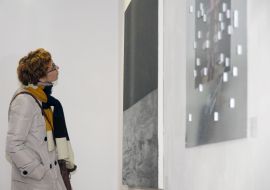 The opening of the pre-auction exhibition of paintings "The line of Mercy"