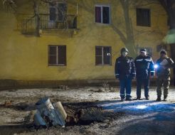 The remains of shell