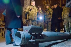 Petro Poroshenko in Kramatorsk