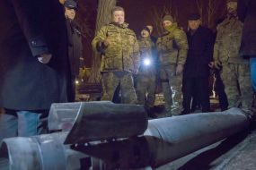 Petro Poroshenko in Kramatorsk