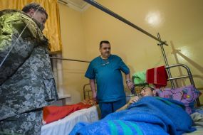 Petro Poroshenko in hospital