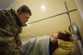Petro Poroshenko in hospital