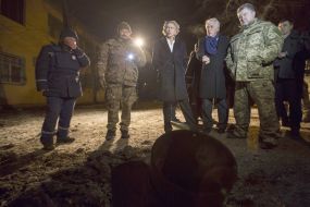 Petro Poroshenko in Kramatorsk