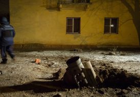 The remains of shell