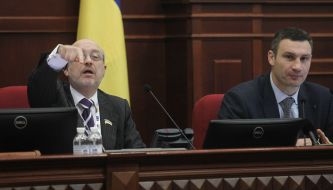 Vitaliy Klichko and Aleksey Reznikov