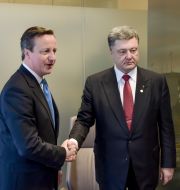 Petro Poroshenko and David Cameron