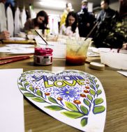 Master class on making "Ukrainian valentines"