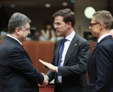 Petro Poroshenko at the EU summit