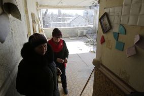 Наслідки обстрілу Попасної