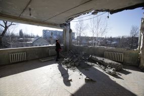Наслідки обстрілу Попасної