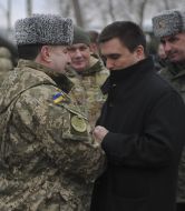 Stepan Poltorak and Pavel Klimkin