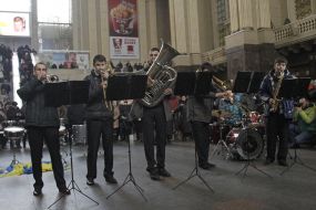 Concert at the Central Train Station