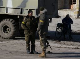 Ukrainian soldiers