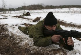 Подготовка военных в учебном центре "Десна"