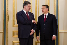 Петр Порошенко и Виктор Орбан