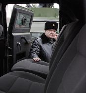 Петр Порошенко осмотрел новые образцы техники