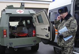 Автомобиль для эвакуации раненых