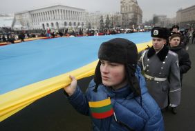 Participants of the action "One Heart"