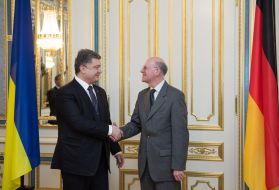 Петр Порошенко и Норберт Ламмерт