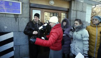 Picketing of the Ministry of Defense of Ukraine