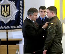 Arsen Avakov and Gennady Murashkin