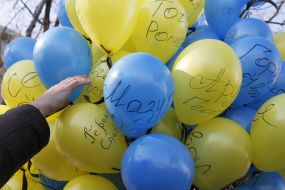 Honoring the memory of the heroes of Nebesnaya Sotnya