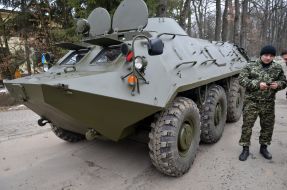 Відремонтований БТР