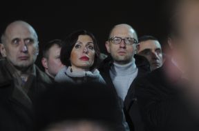 Arseniy Yatsenyuk and Terziya Yatsenyuk