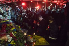 Petr Poroshenko and Marina Poroshenko  