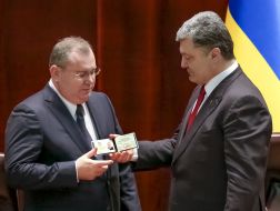 Петро Порошенко та Валентин Резніченко