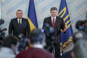 Петро Порошенко та Валентин Резніченко